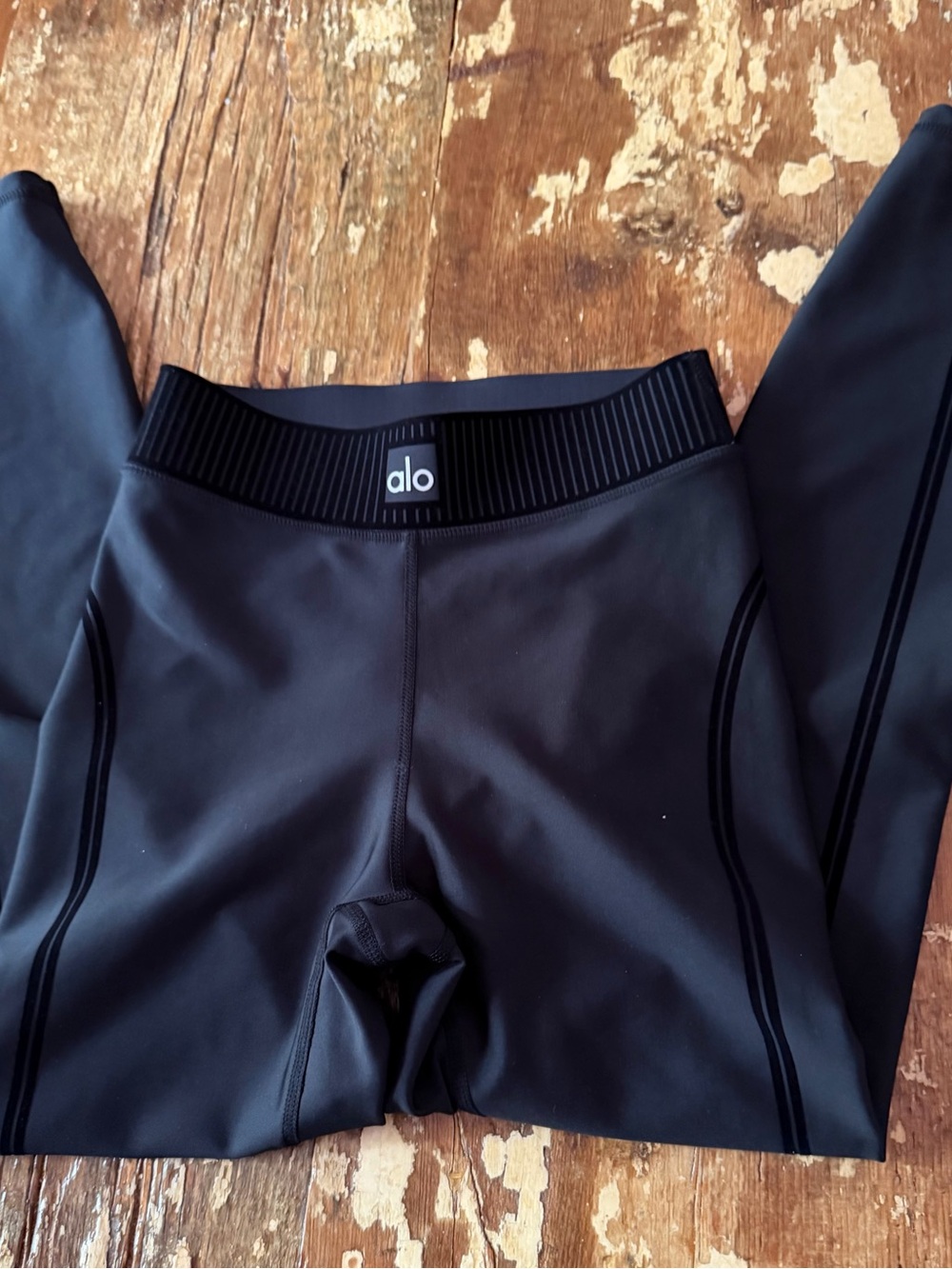 ALO Yoga Black High-Waist Performance Leggings